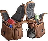 Vista 3 de Cashel Alforja para caballos de lujo de calidad, bolsillos acolchados Marrón