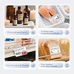 NIIMBOT M2/M3 Étiquettes de transfert thermique 1,97''×1,18'', 240 Rubans/Rouleaux, pour M2/M3 Label Maker, longue durée de conservation, pour les petites entreprises, cosmétiques, vitamines Etiquetage
