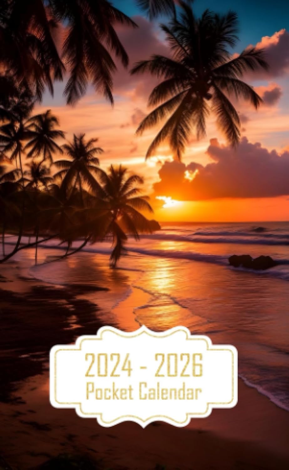 Pocket Calendar 20242026 TwoYear Monthly Planner for Purse , 36