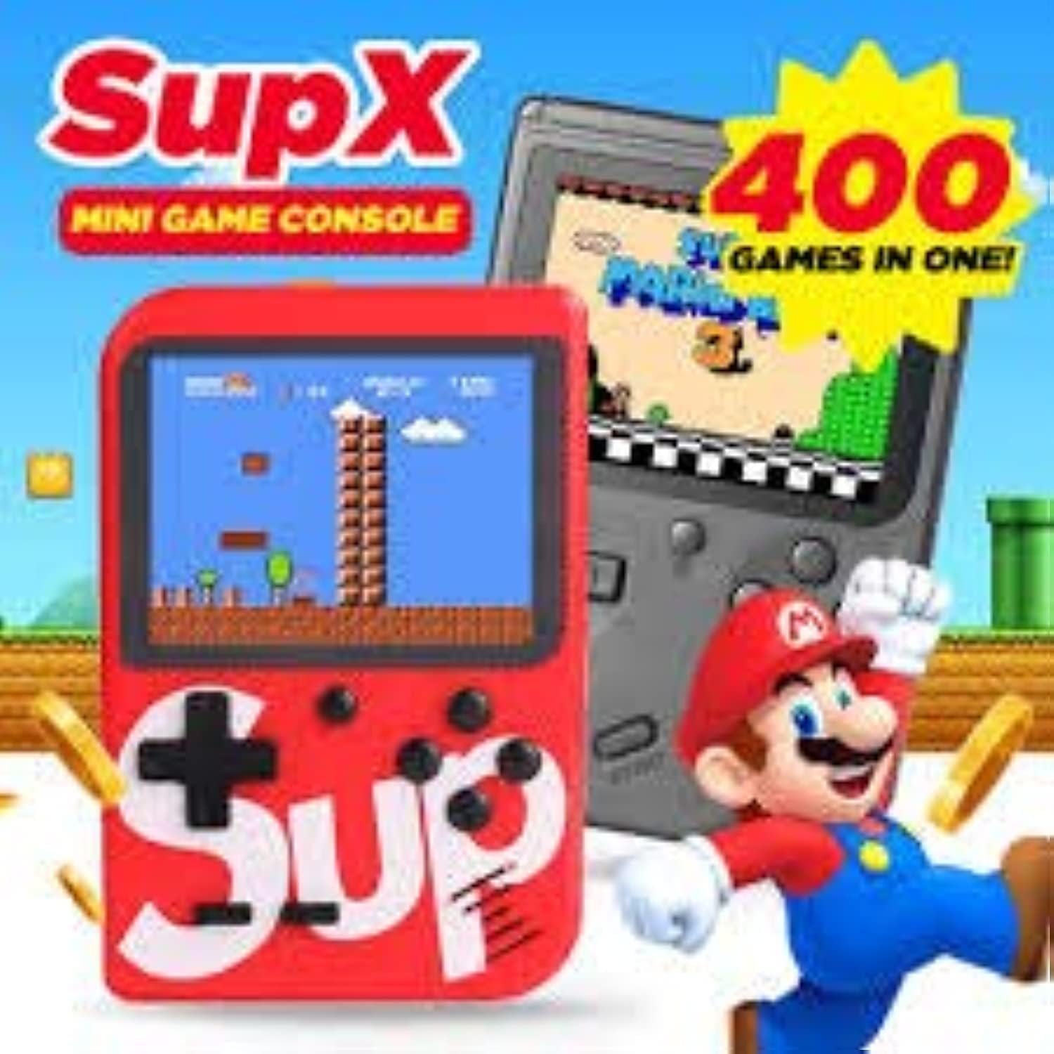 Sup X Box Retro Handheld Game Console Emulator Built-In 400 Joystick