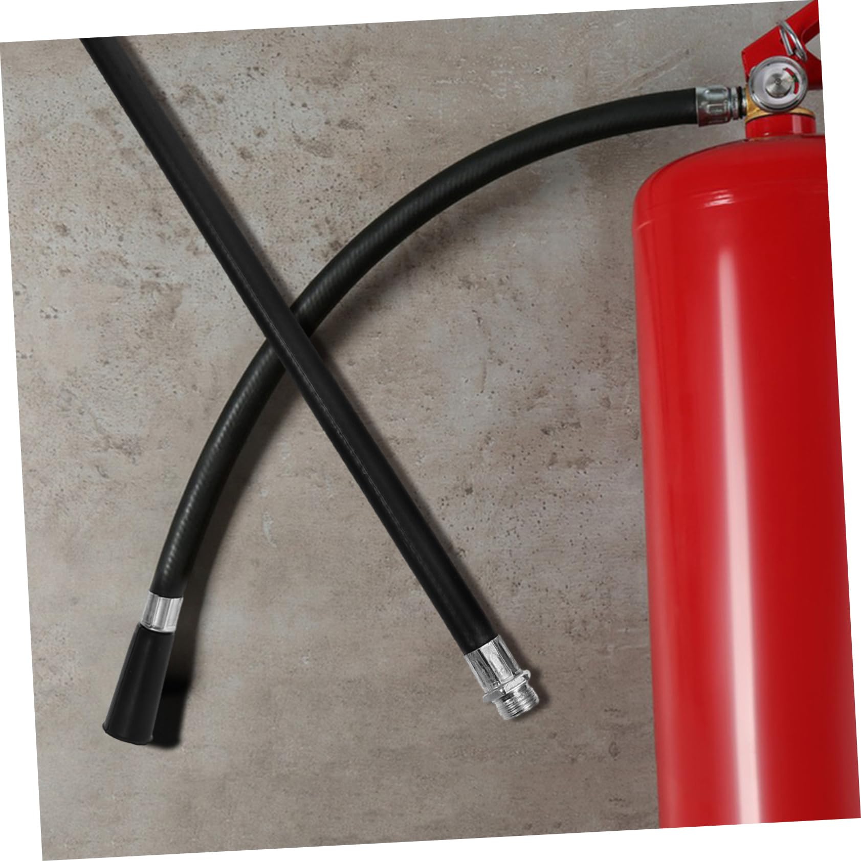 Feuerlöscher Sprühschlauch Kunststoff 4 Kg Düsenrohr Auslassschlauch Ersatzteile Flexibel Brandschutz Werkzeuge