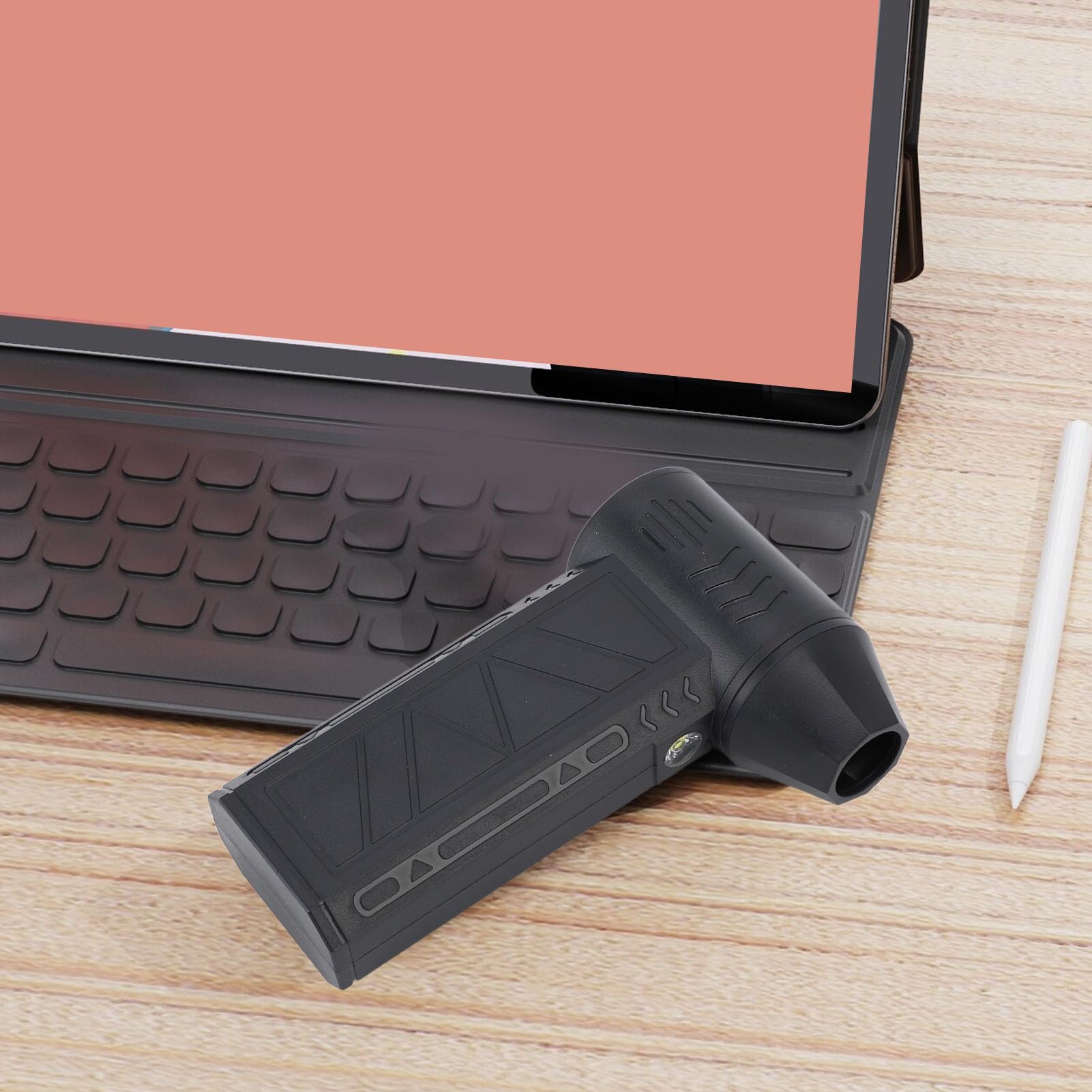 Aire Comprimido Duster, 130000 Rpm 4 Engranajes Ajustables Ajustables Al Soplador Seco de Chorro de Mano para Teclado, Electrónica, Automóvil, Al Aire Libre, Casa