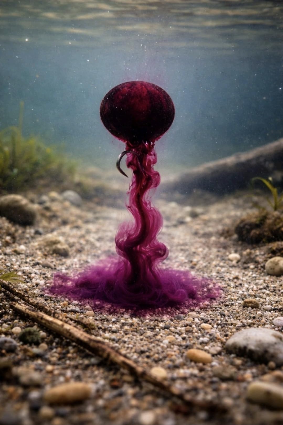 Pop up boilies purple bait smoke infused high leakage8/12/15/20mm carp fishing bait (Superspice, 8mm)