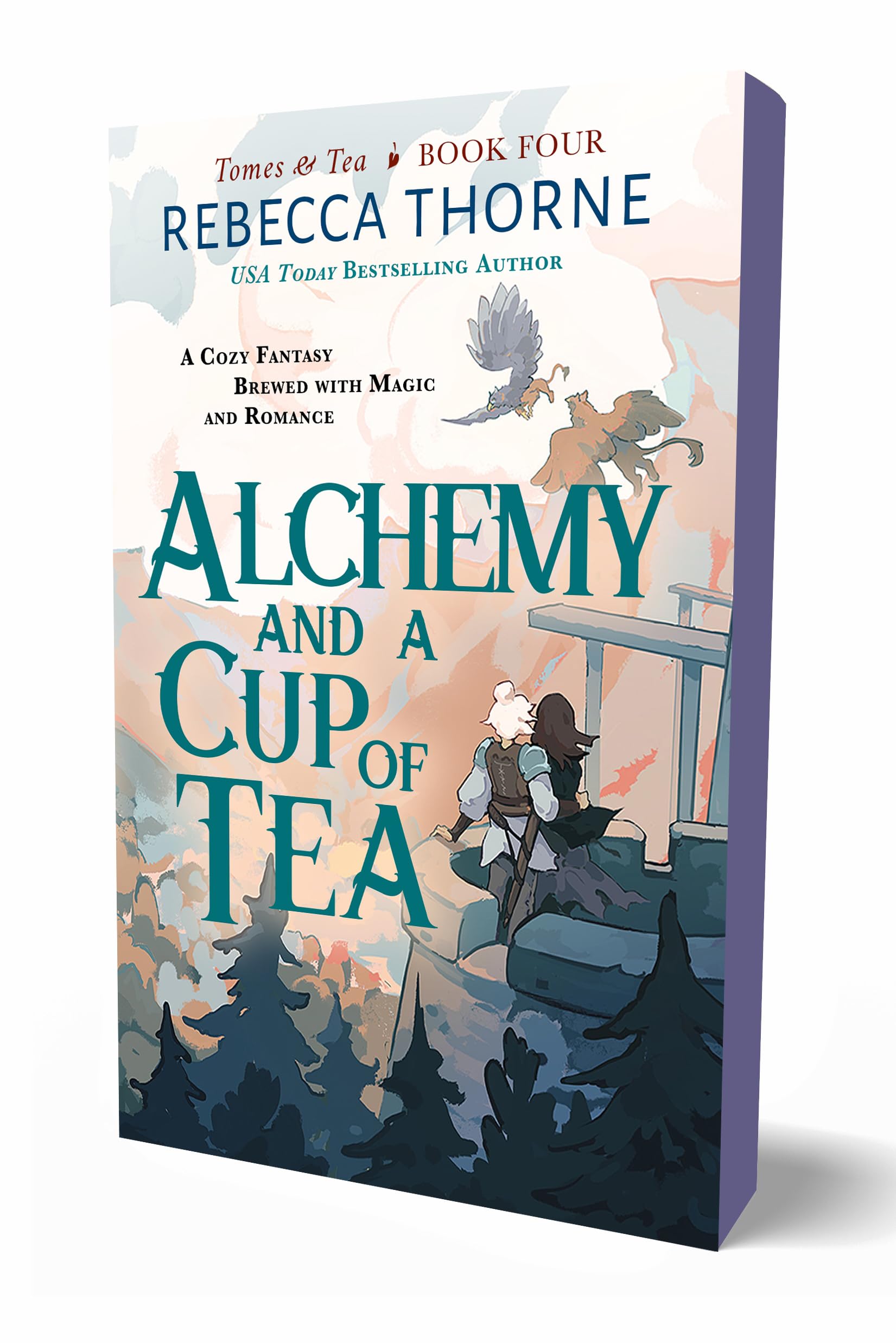 Cover of Alchemy and a Cup of Tea (Tomes & Tea, 4)