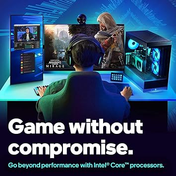 Intel CoreTM i7-14700KF New Gaming Desktop Processor 20 cores (8 P-cores + 12 E-cores) - Unlocked
