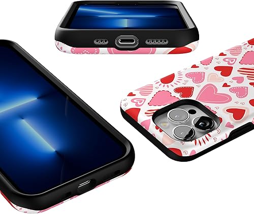 Vista 723 de Casely iPhone 13 Pro Case Compatible with MagSafe Blue Marble Case