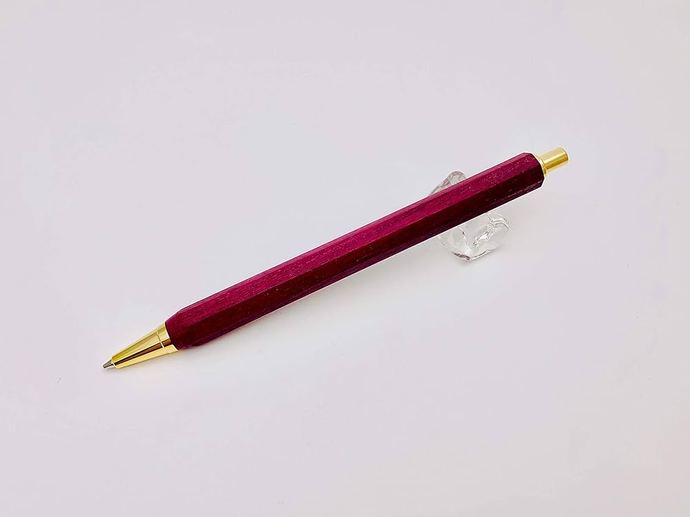 り*く様 野原工芸 パープルハート 木製シャープペンシル シャーペン り*く様 野原工芸 パープルハート 木製シャープペンシル シャーペン