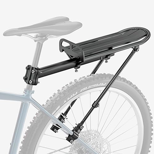 Miniatura 8 de Soporte trasero retráctil para bicicleta de aleación de aluminio para bicicleta
