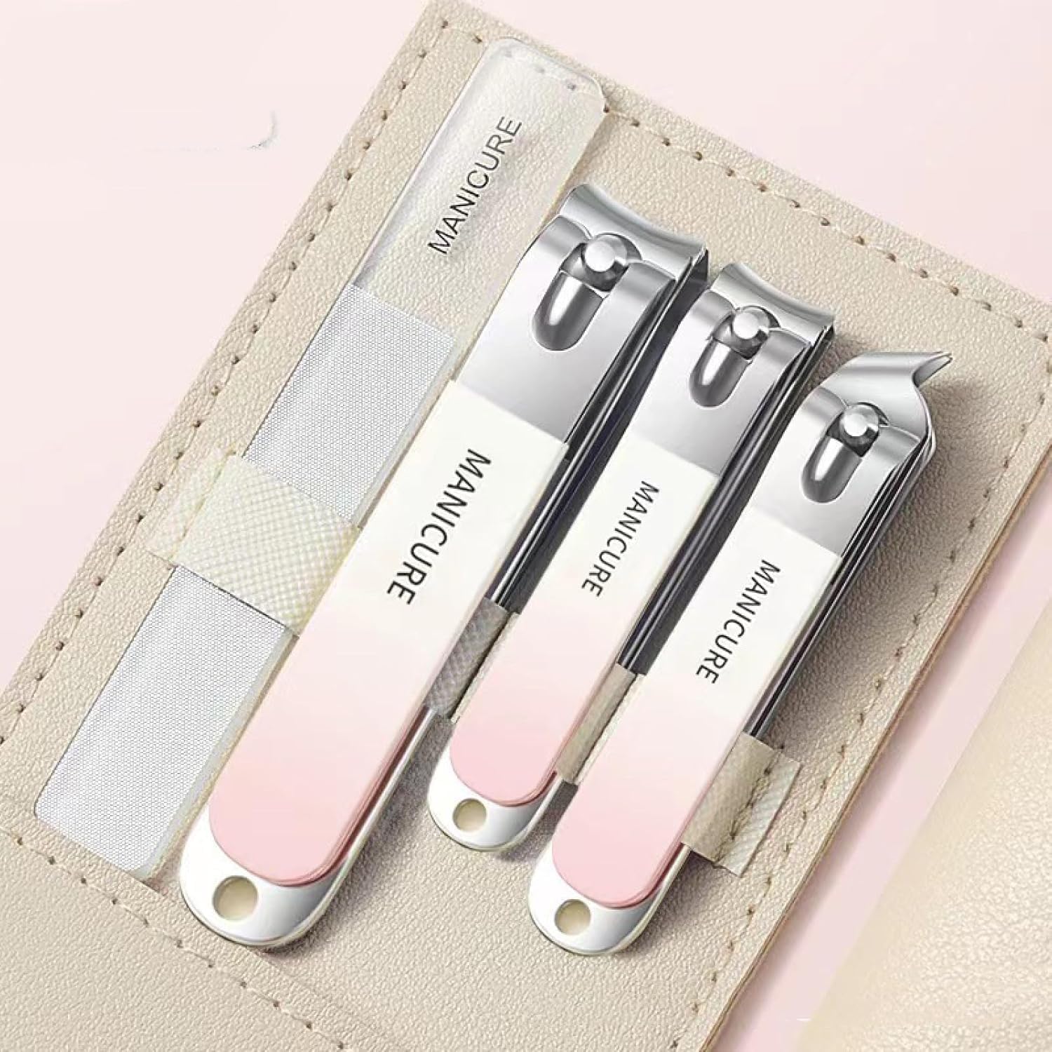 AARSH Nail Clipper Set 4-in-1, Stainless Steel Nail Cutter Kit for Thick Fingernails & Toenails, Sharp, Durable Grooming Tools for Men & Women, Manicure Pedicure Set for Home & Travel (Multicolor)-image-5