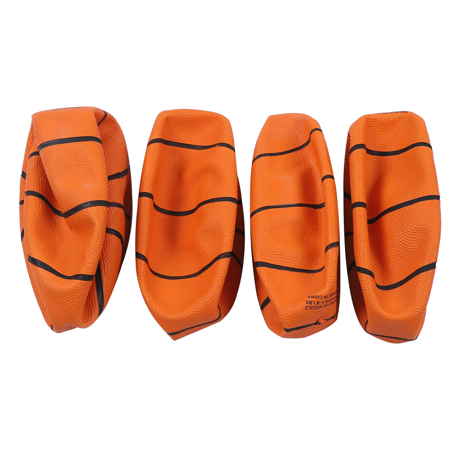 TFCFL Máquina de tiro de baloncesto, canasta de baloncesto con 4 pelotas de baloncesto y bomba, canasta de baloncesto plegable, soporte de baloncesto con contador de puntos, 8 ajustes de juego