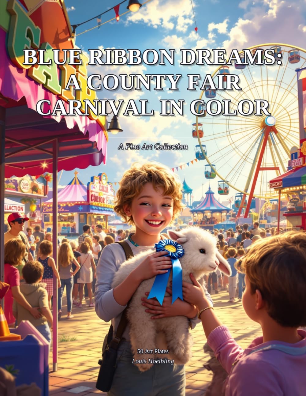 Blue Ribbon Dreams: A County Fair Carnival in Color