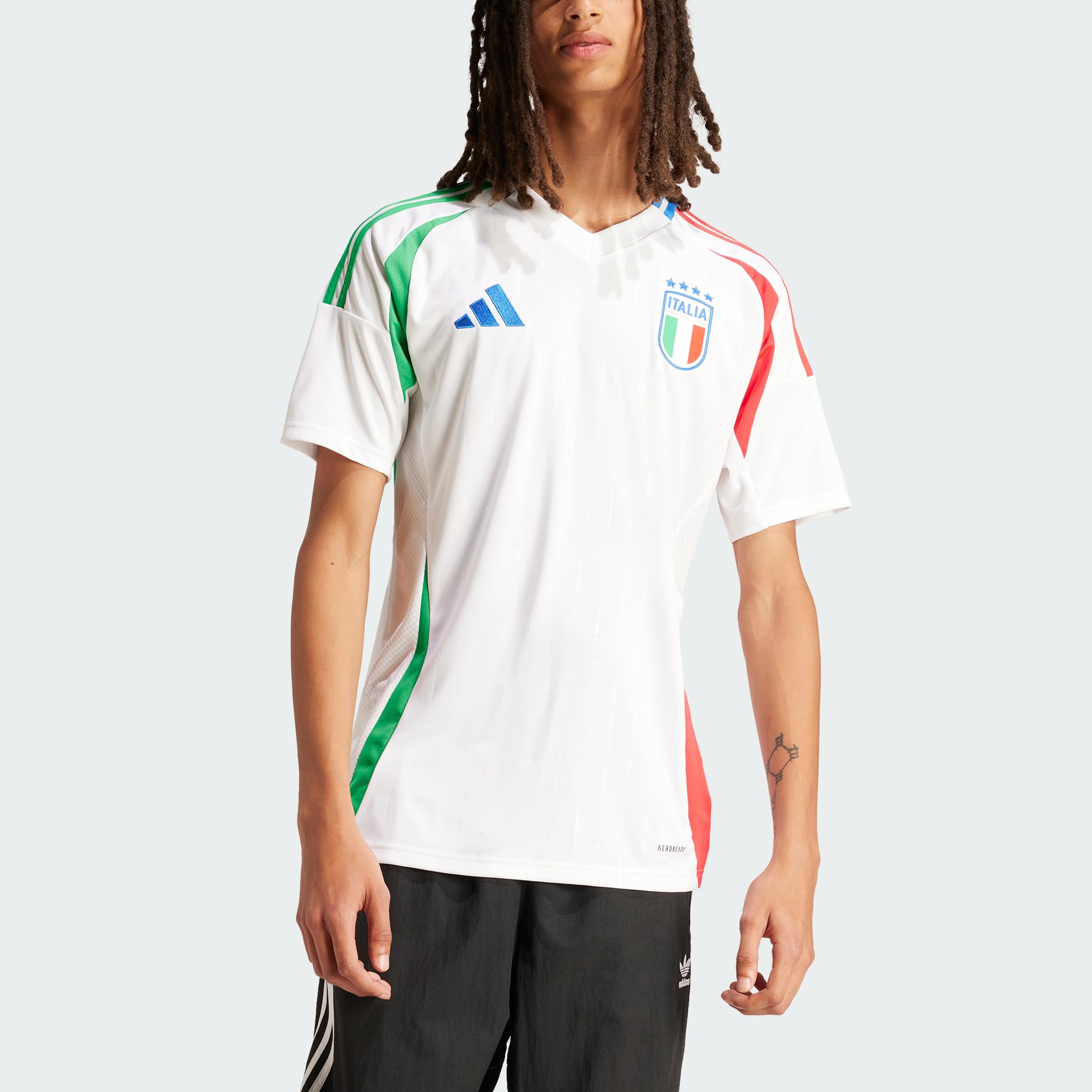 adidas FIGC A JSY Jersey (Manica Corta) Uomo