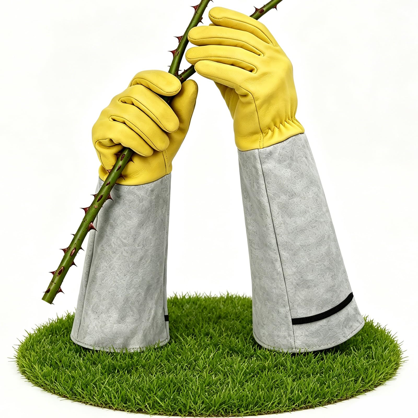 Gartenhandschuhe für Damen/Herren, Arbeitshandschuhe, Leder, Geschenk, Gartenarbeit, Werkzeuge, Schnittschutz, Handschuhe für Rosen, stachelige