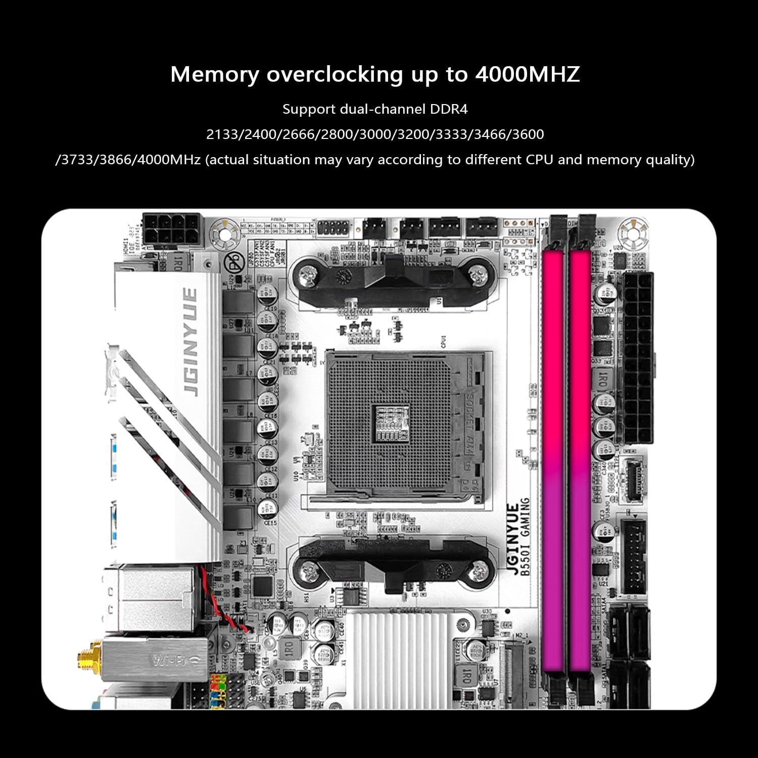 Amazon.com: Generic JGINYUE B550I Gaming Motherboard, AMD