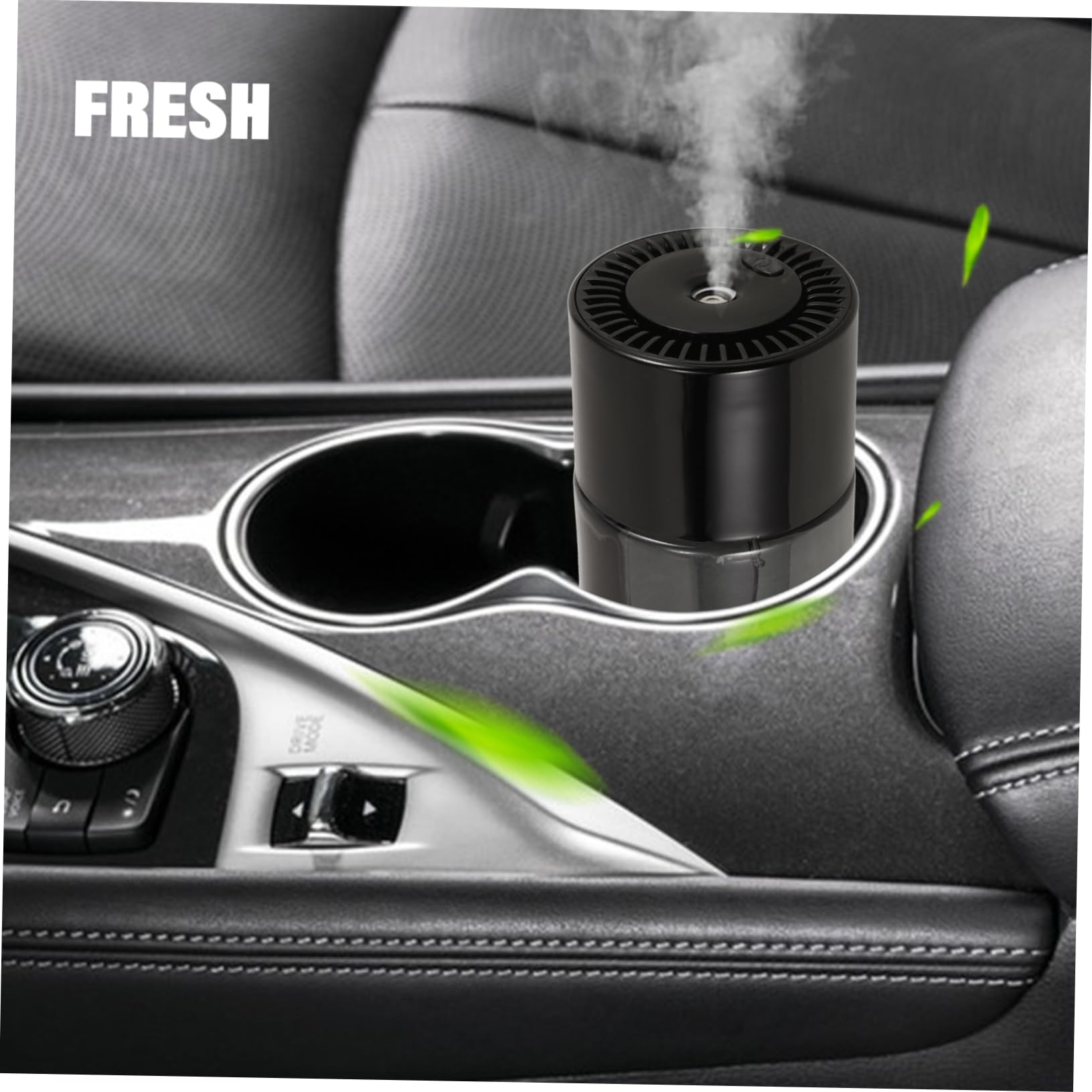 Deodorante Automatico per Auto per Auto, Diffusore di Oli Essenziali 160ml con Spruzzo Automatico e Livelli Regolabili, Plastico