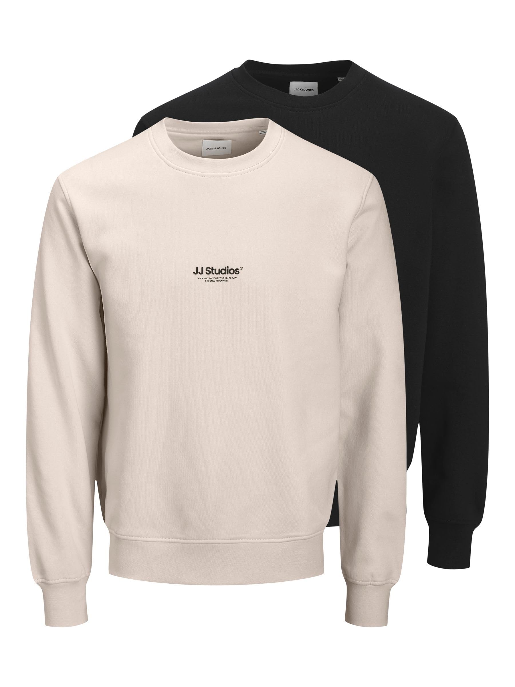 JACK & JONES Jjesoho Sweat Crew Neck 2Pk Mp