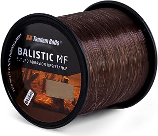 Tandem Baits Balistic MF - Cuerda de pesca para caña de pescar (6 m, 3 mm), color marrón oscuro