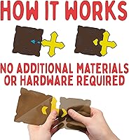 Vista 10 de Creatto Sunshine Sabertooth & Ferocious Friends Light-Up 3D Puzzle Kit Includes Creatto Puzzle Pieces to Make Illuminated Craft Creations, Tiger