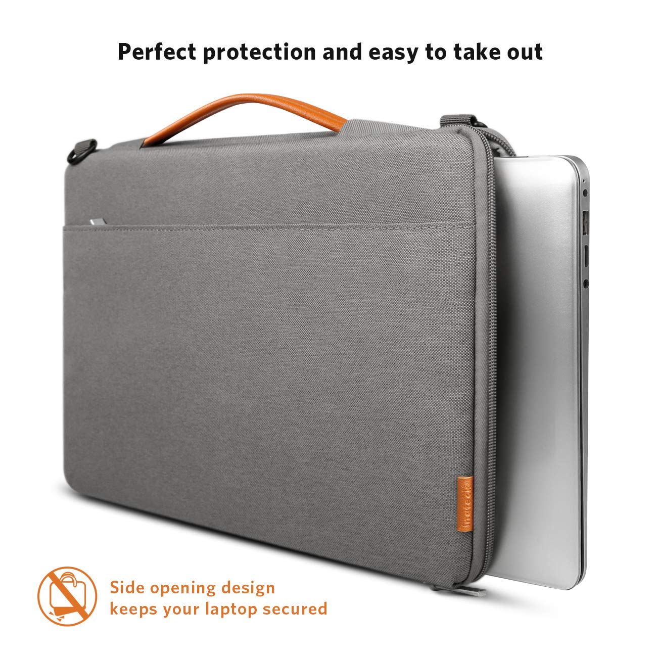 Inateck 15.6 Inch Laptop Shoulder Bag, Spill Resistant Laptop Sleeve