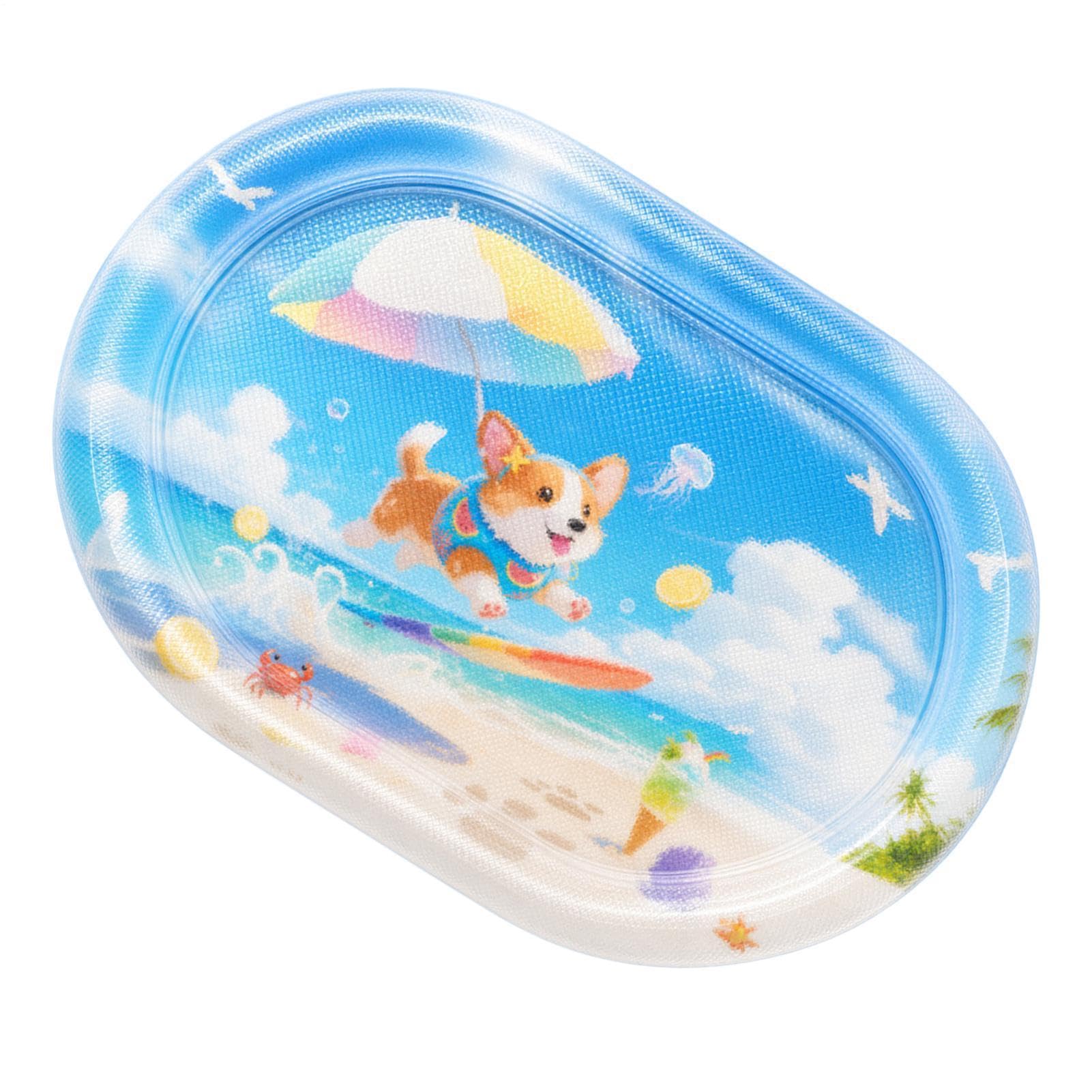 Lit d'eau pour chien et chat gonflable et rafraîchissant pour l'été