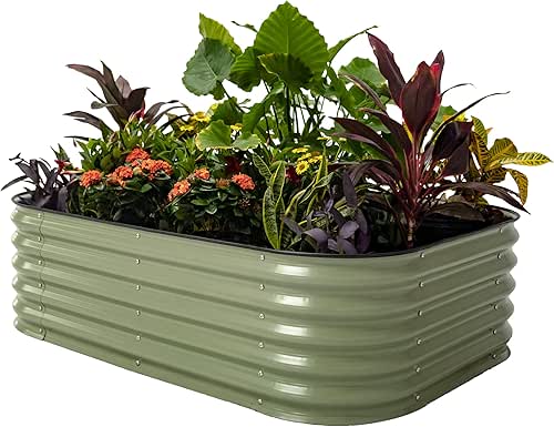 Vego garden Raised Garden Bed Kits, 17" Tall 6 in