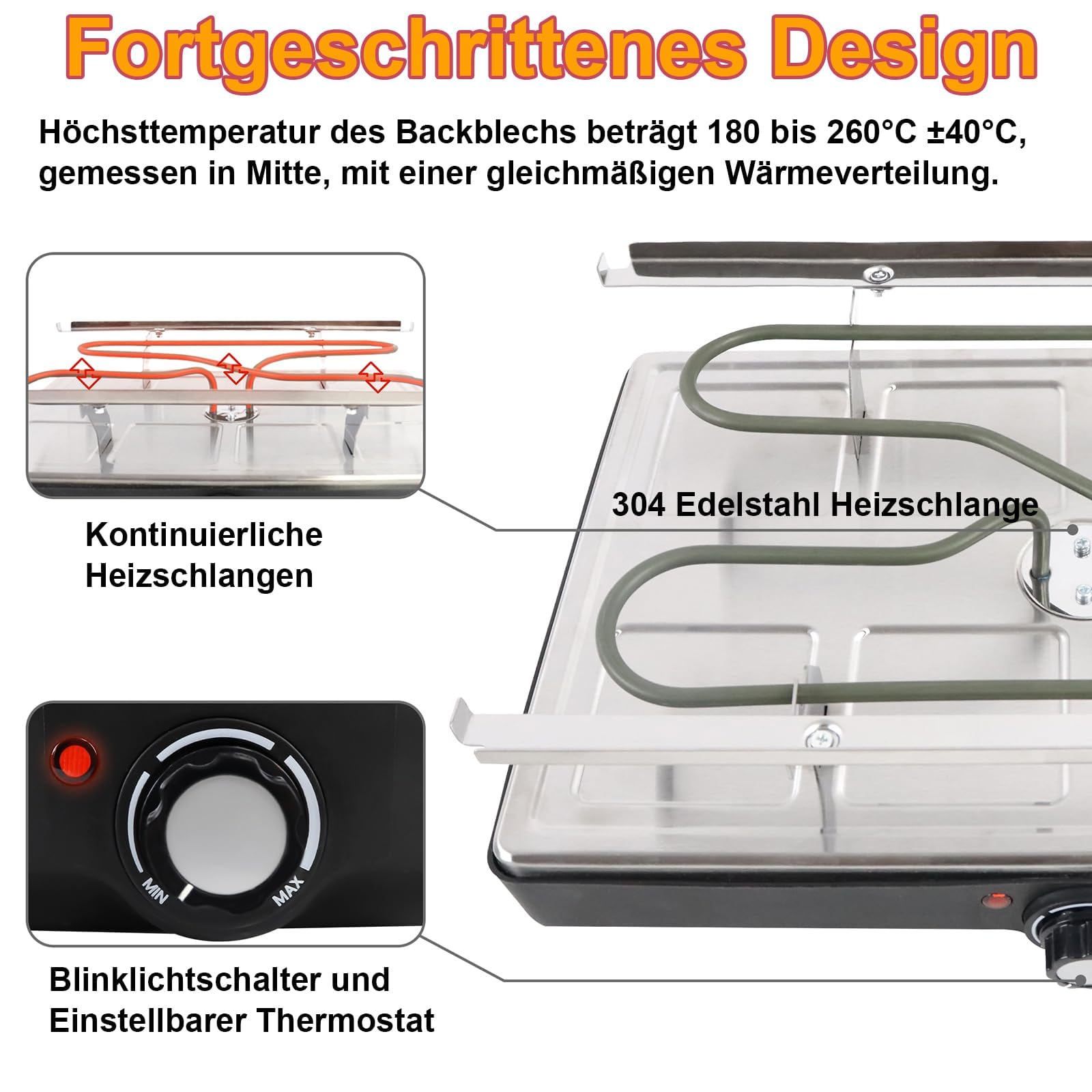 UISEBRT Raclette Grill für 8 Personen,1400W Elektrogrill mit Granitplatte & Grillplatte Antihaftbeschichtung Elektrisch Grillpfanne Set Tischgrill für Party Camping Weihnachten