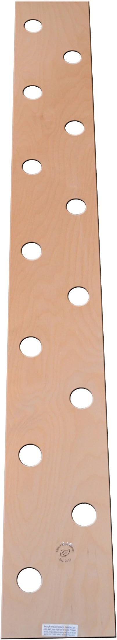 OFG Best Durable Pegboard Climbing Board Wall Mounted for Residential Commercial Heavy-Duty Institutional Functional Fitness