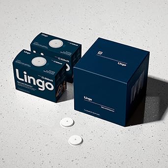 Lingo Continuous Glucose Monitor (CGM) & App (Pack of 2). Made by Abbott. Optimize Your Nutrition with Real-time Glucose Data & Insights. 1 Lingo biosensor lasts up to .