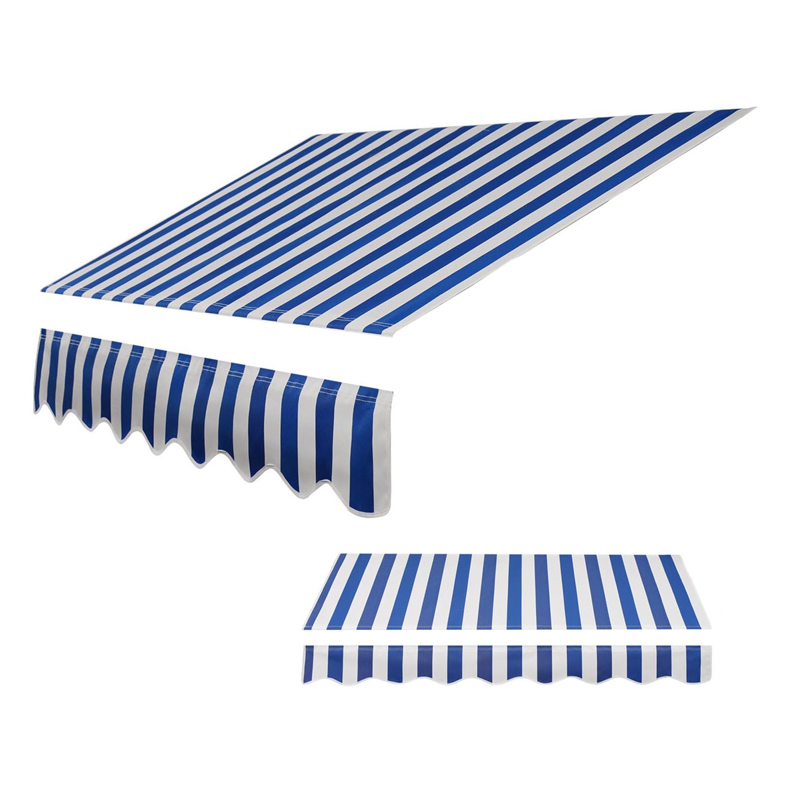 Toldo de lona impermeable y anti-UV para protección solar de terrazas exteriores