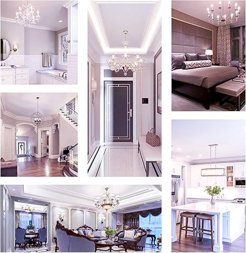 Miniatura 6 de Bombilla LED E12 esmerilada para candelabro, luz diurna, regulable, 2 vatios (equivalente a 25 W), blanco brillante 5000 K, bombillas LED CA10 con