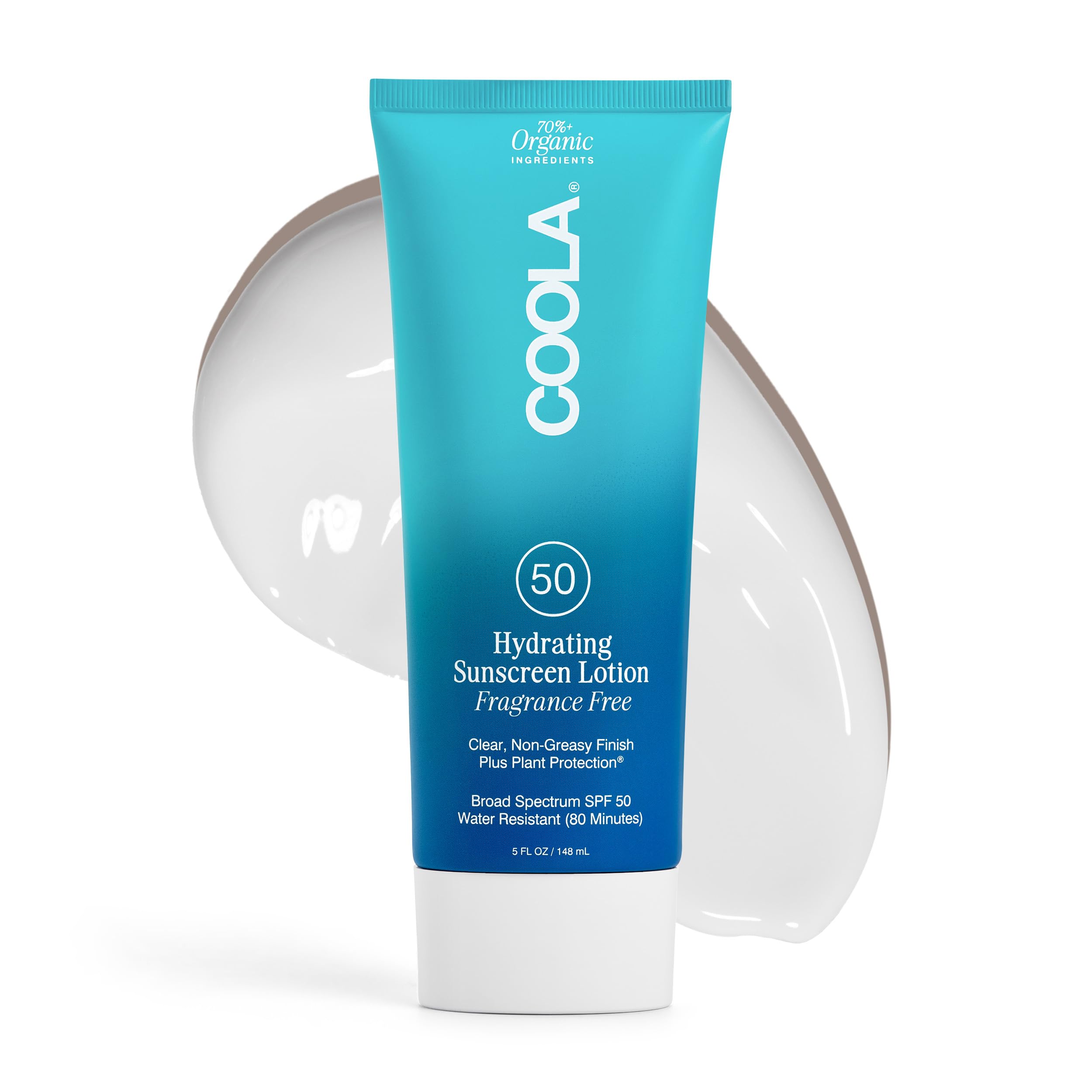 COOLA Organic Sunscreen SPF 50 Sunblock Body Lotion, Dermatologist Tested Skin Care for Daily Protection set