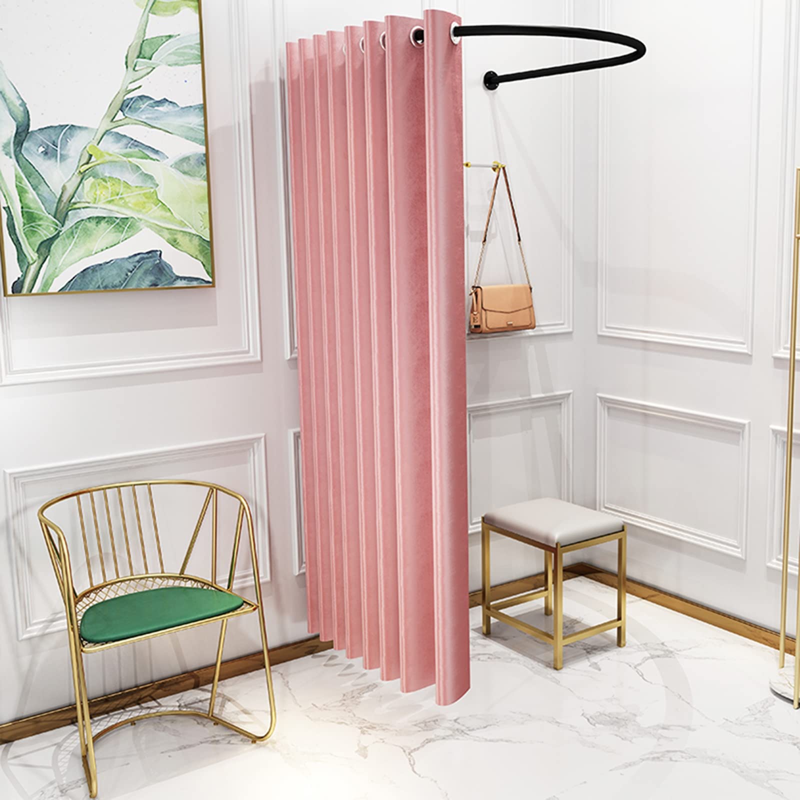Cabine d'essayage en U pour magasin de vêtements et bureau