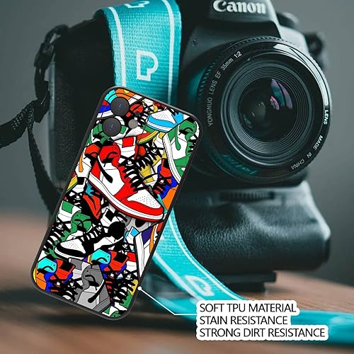 Miniatura 5 de Funda compatible con iPhone 11 para niños geniales, adolescentes, niñas, zapatos de baloncesto, zapatos de deporte, lindos colores estéticos, suaves