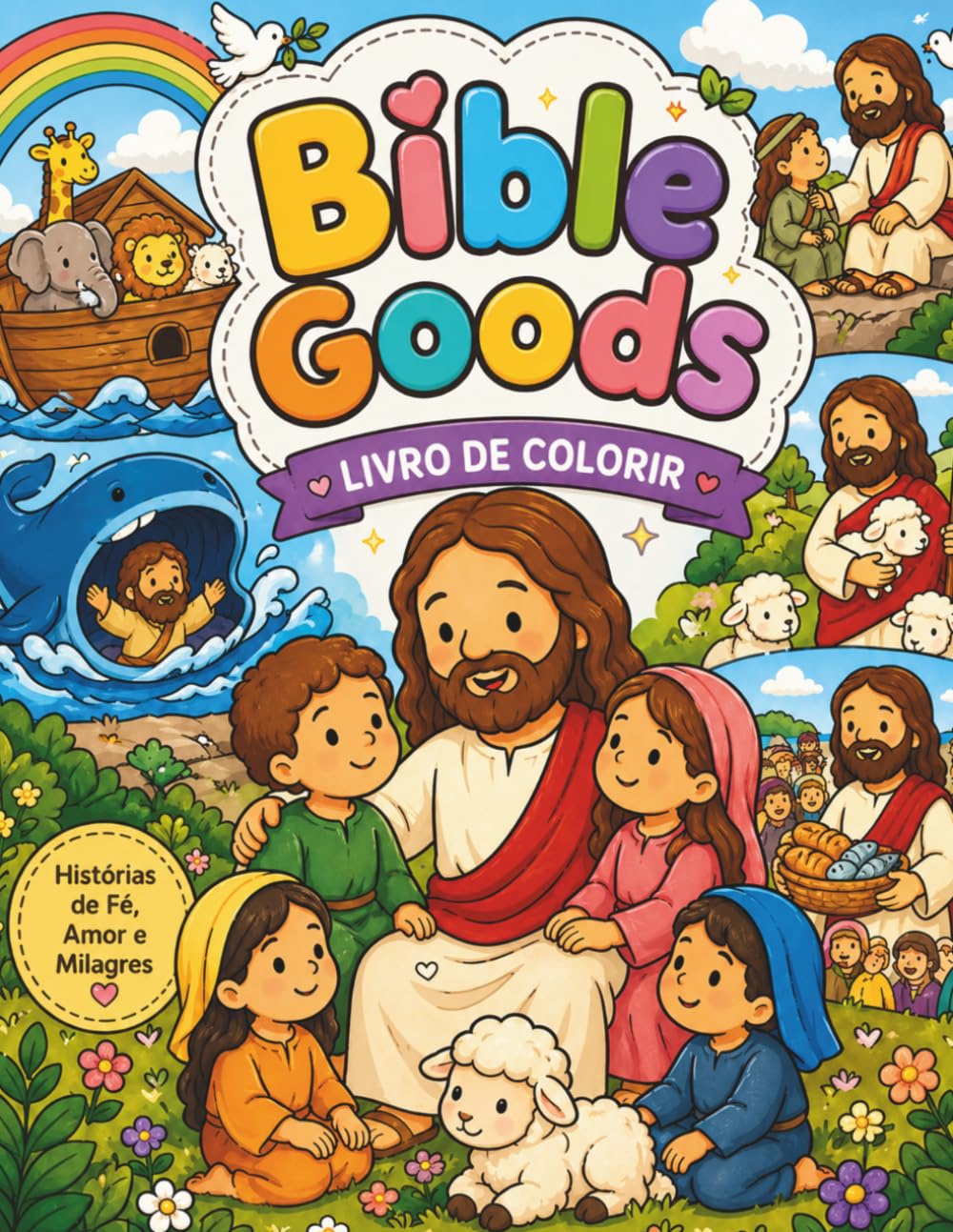 Bible Goods - Histórias e Personagens bíblicos para colorir