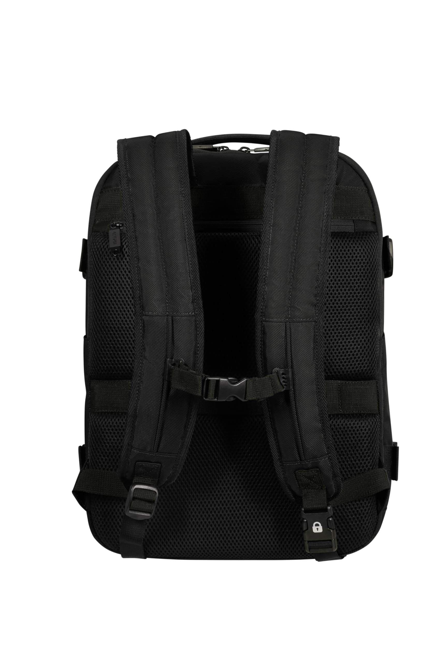 American Tourister Urban Track - Zaino porta PC 15.6" – 45 cm, 29 L - 3 scomparti grandi - Grande capacità - Ergonomico - Scomparto imbottito per laptop - Nero (Asphalt Black)