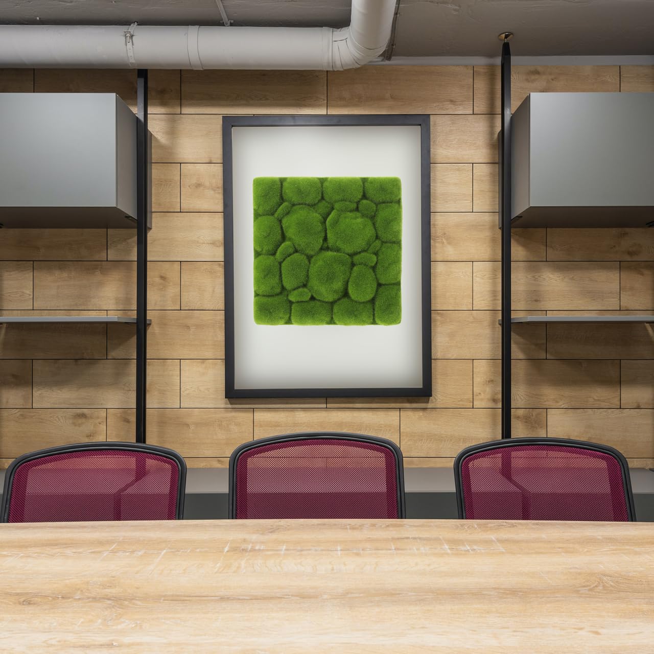 Artibetter 3 Pezzi Pannello Muschio Artificiale 30x30cm, Simulazione Muschio Verde Per Decorazione Parete, Sfondo Muro, Giardino E Casa