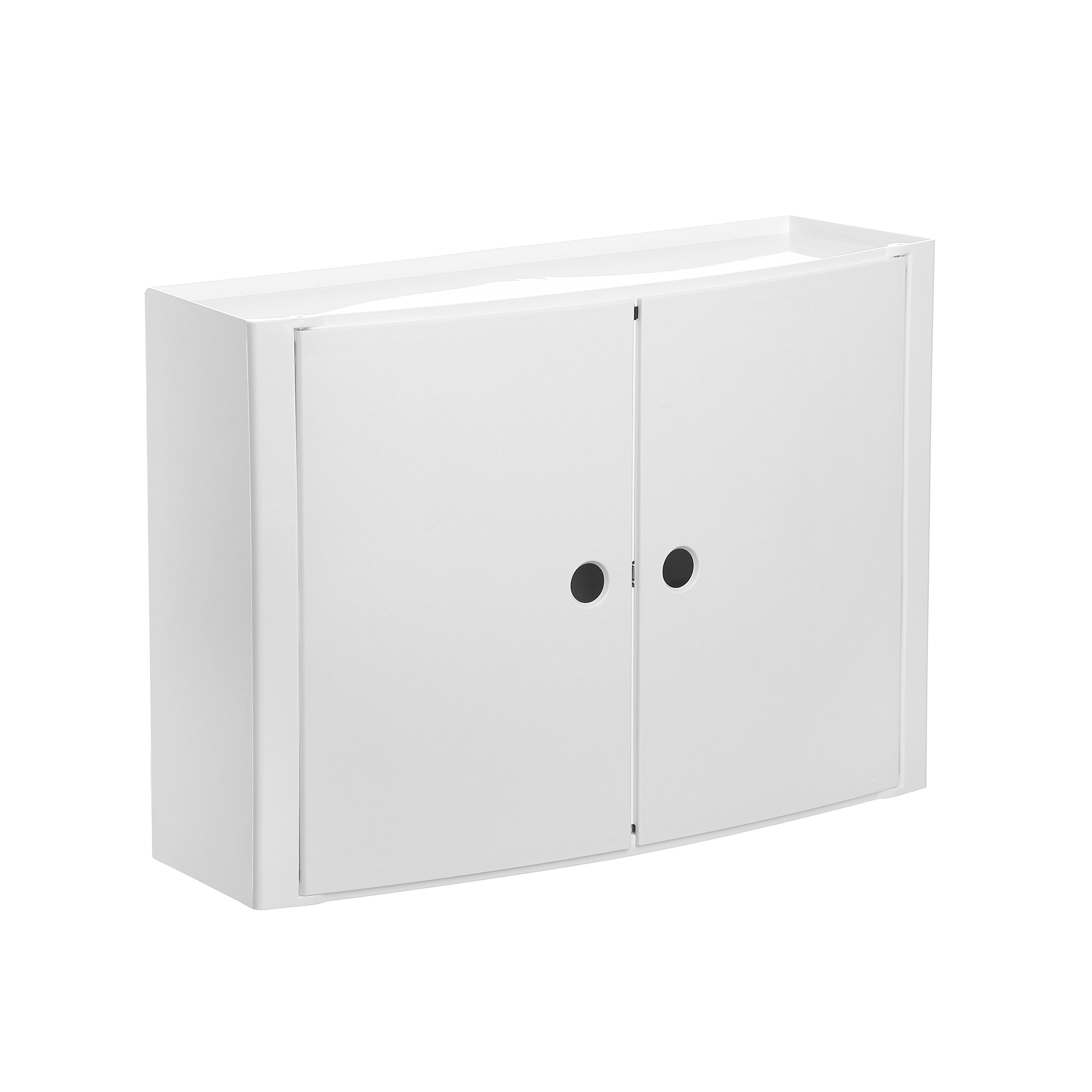 TATAY Badschrank mit Schrauben Leicht zu reinigen Robuster Kunststoff