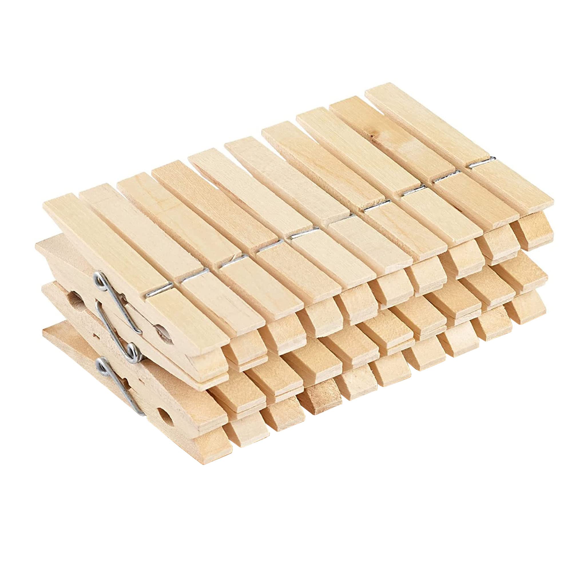D.a.y. Republic 30 Traditional Wooden Laundry Pegs Clothespins Indoor And Outdoor Washing Lines Clothes Drying Clips Also Perfect For Crafting Art Diy 30 Traditional Wooden Laundry Pegs, Clothespins For Indoor And Outdoor Washing Lines, Clothes Drying Clips Also Perfect For Crafting, Art, Diy (1 Pack)
