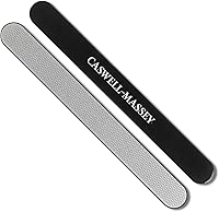Caswell-Massey Diamond Dust Nail File, Professional Washable Nail Buffer Crafted from Polished Steel, Durable & Long-Lasting, Pre-Polish Care, 7 In