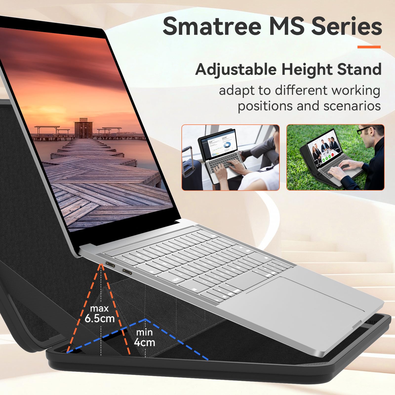 Smatree MS79T - Custodia protettiva rigida per laptop da 15,6", compatibile con Lenovo IdeaPad/ThinkBook, HP Elitebook/Envy, ASUS Vivobook/ExpertBook, MSI Modern 15/Summit, per Razer Blade 15