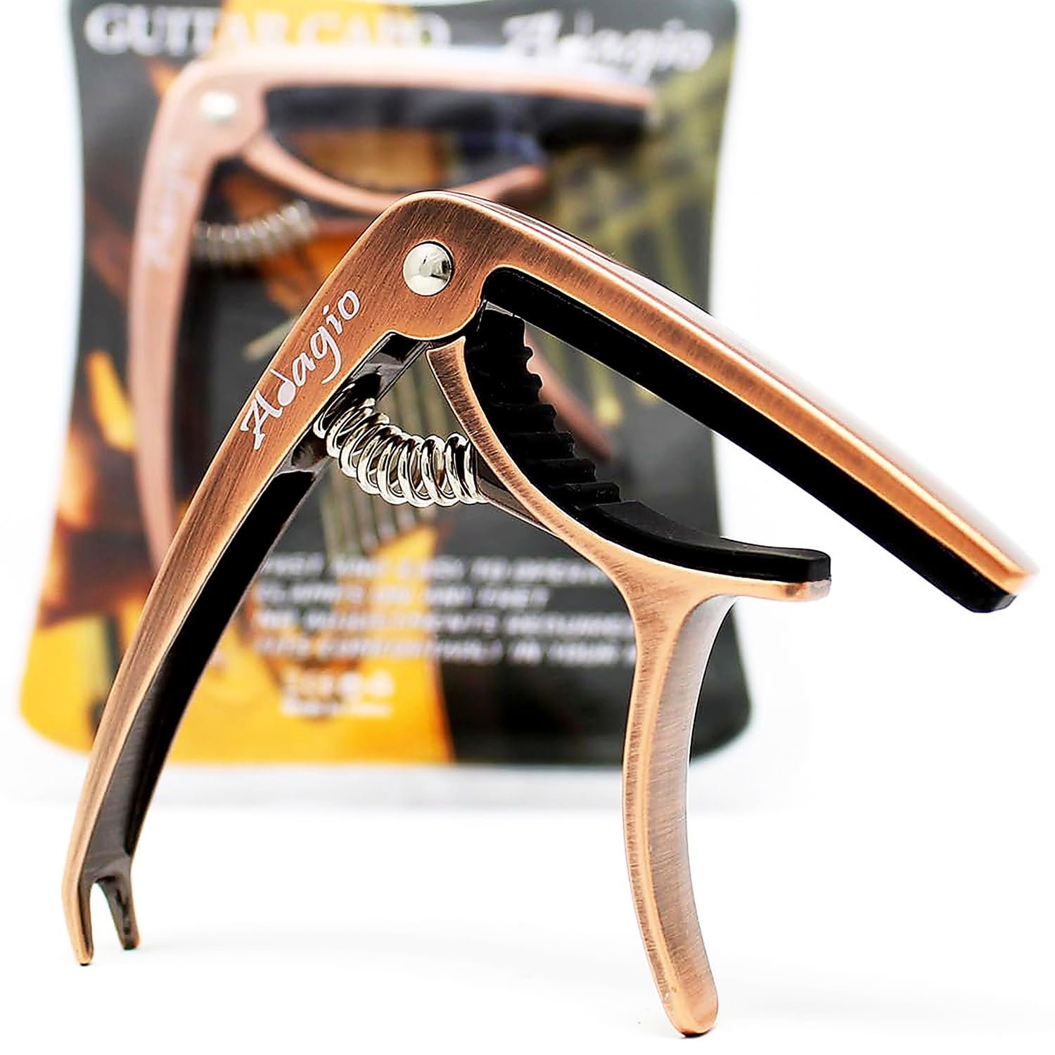 Adagio Deluxe Bronze Guitar Capo