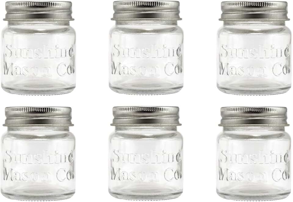 mini mason jars 2 oz