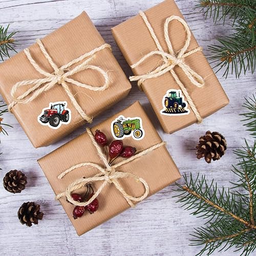 Miniatura 4 de Calcomanías de tractor (500 piezas), 10 hojas de calcomanías de estética gráfica de dibujos animados, sellos autoadhesivos para niños, niñas, niños,