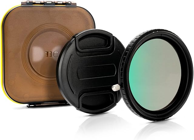 JJC 72mm Variable ND2-ND32 Filter + CPL Circular Polarizing Filter, 5 Stops Neutral Density Fader for Nikon Z 24-70mm F4 Sony E PZ 18-105mm F4 G Sigma 18-35mm F1.8 DC Lens & Other 72mm Thread Lenses