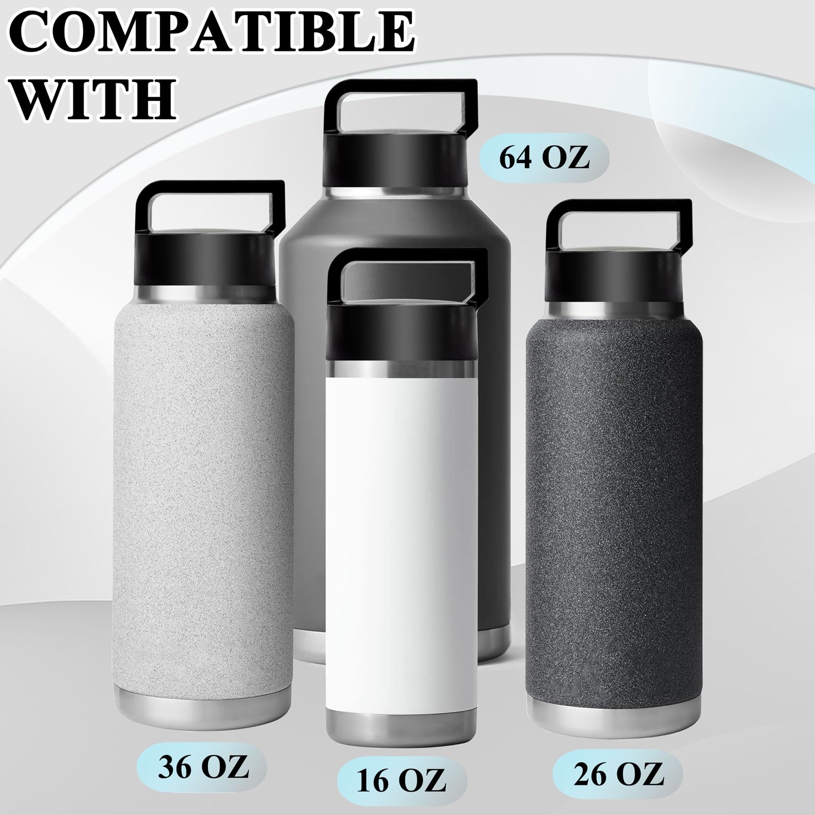 Amazon.com : TiciKim Chug Cap for YETI Rambler Bottle Fits