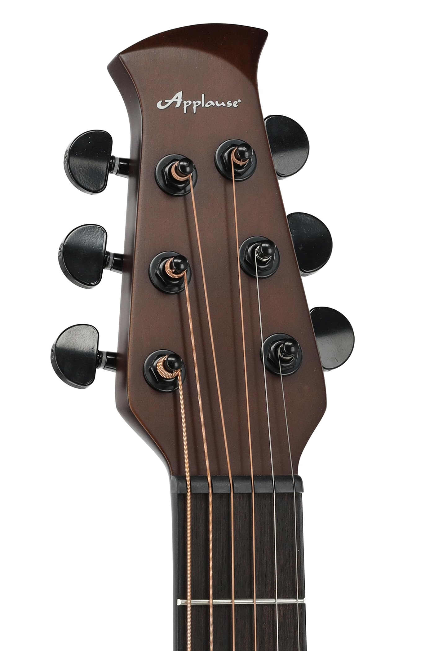 Applause E-Akustikgitarre Jump Dark Matter AEO-69-5S, Decke: massive europäische Fichte, Cut Away, offenporige Mattlackierung palisander, Decke matt schwarz, Preamp mit Stimmgerät, schwarze Mechaniken