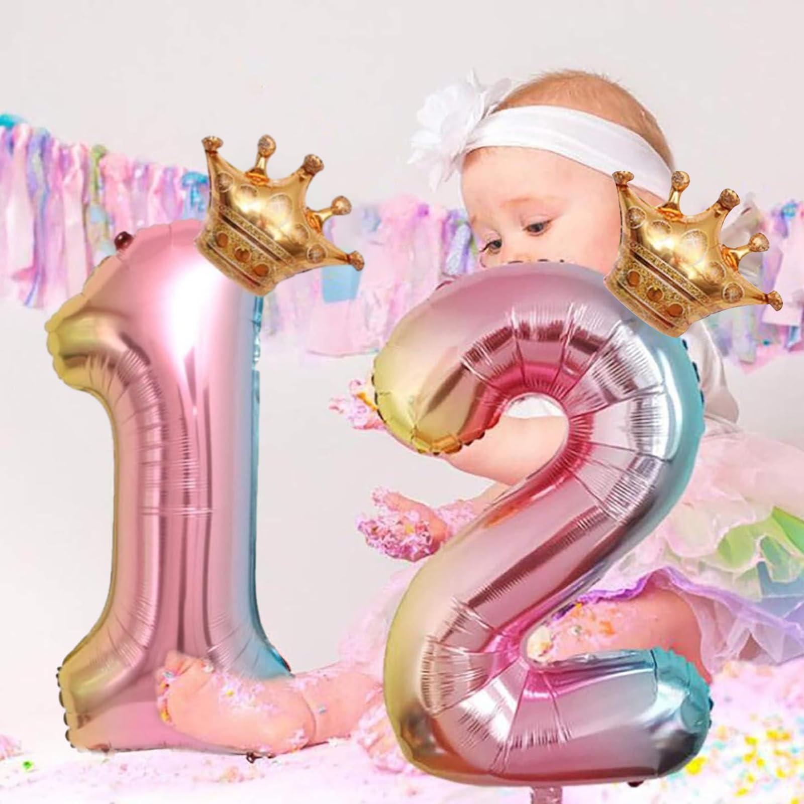 Amazon | 【LEISURE CLUB】誕生日 数字バルーン 数字8 32インチ