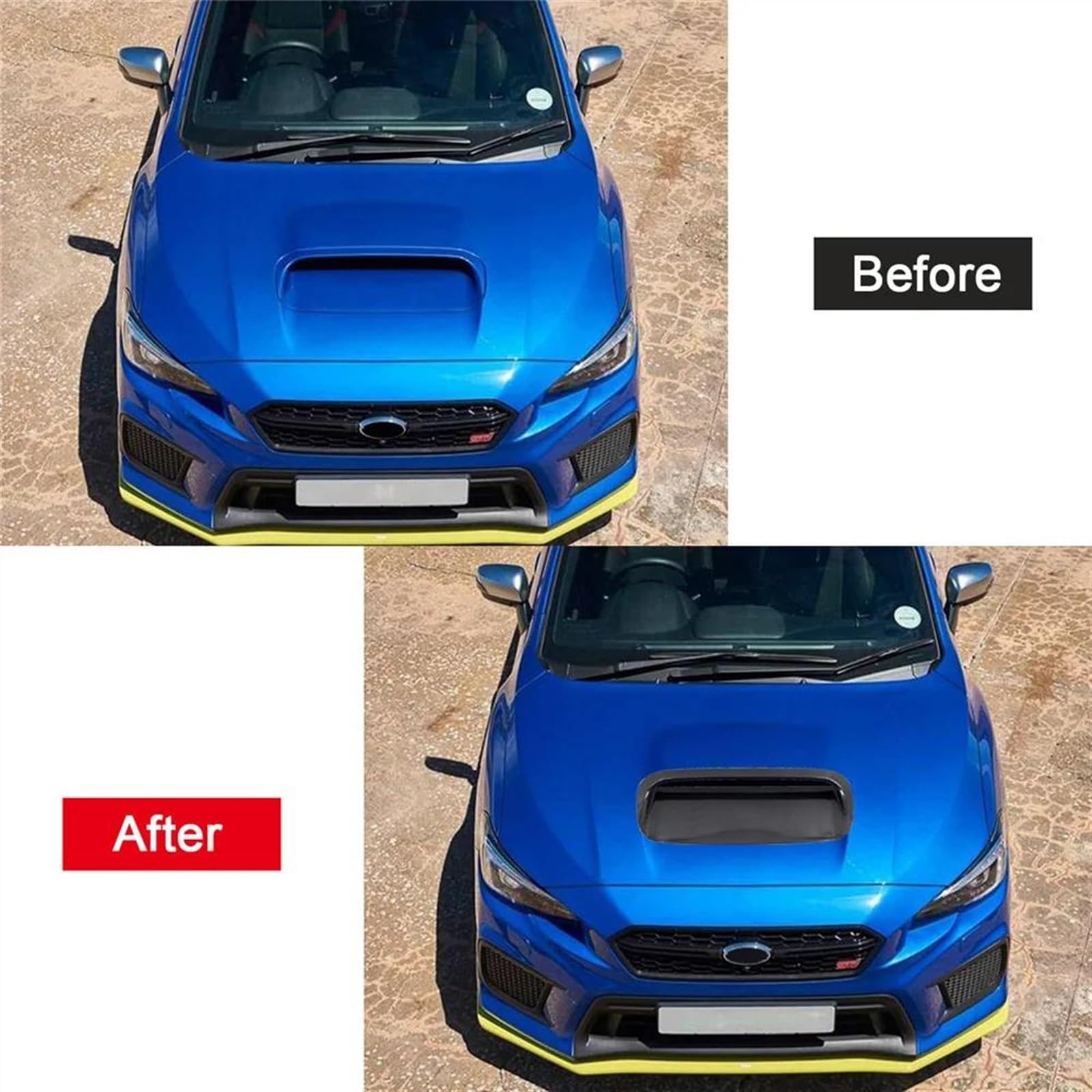 Amazon | ボンネット エアインテーク Compatible With Subaru