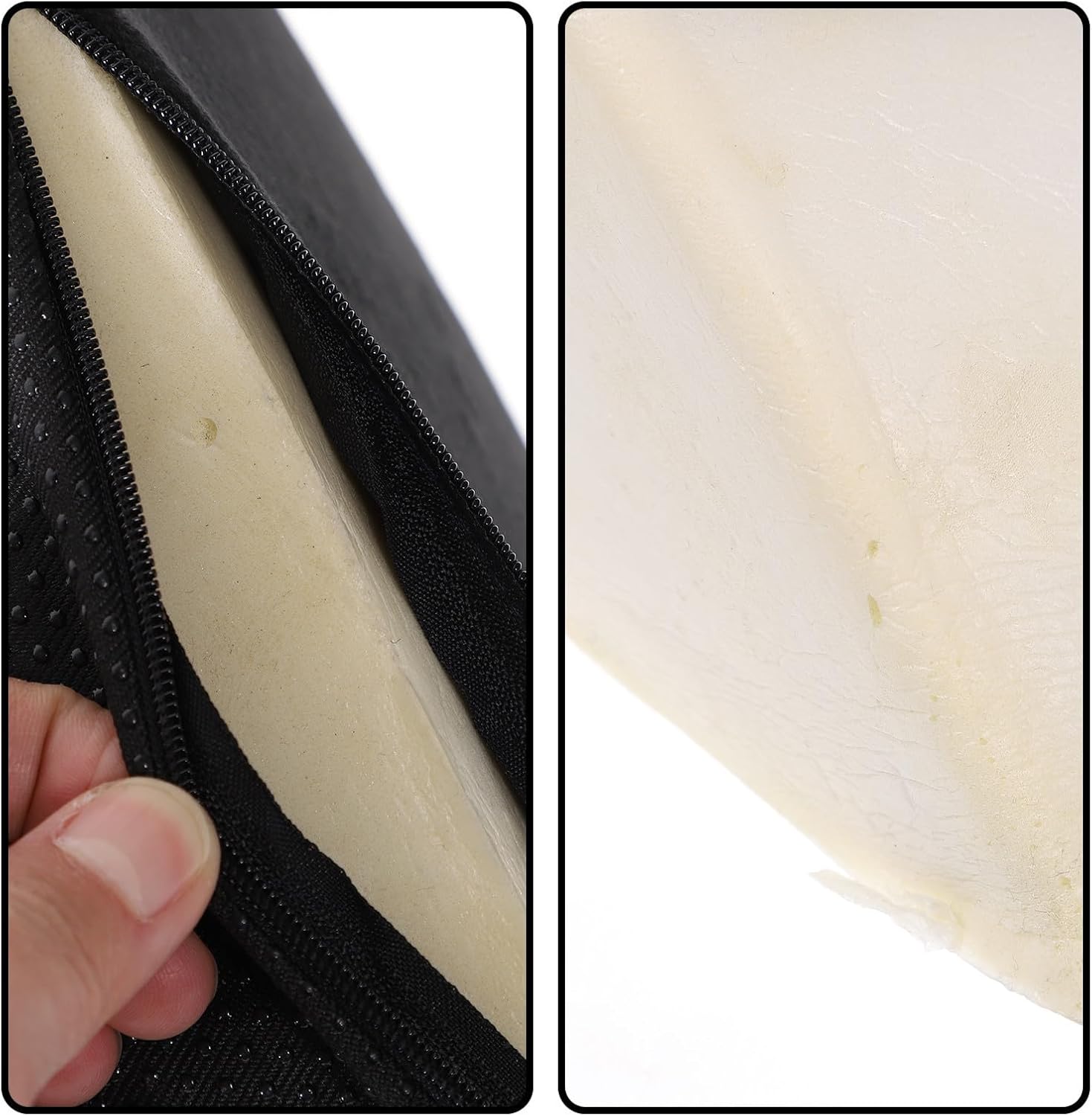 DECHOUS Memory Foam Slope Bolster Pillow for Knee Alignment and Lower Back