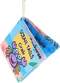 Toyvian Livro De Pano Carta Brinquedo Brinquedo Animal Bebê Ano Livro Brinquedos Animais Criança Brinquedos Animais Brinquedos Do Alfabeto Livro De Mão Do Bebê Livro De Pano